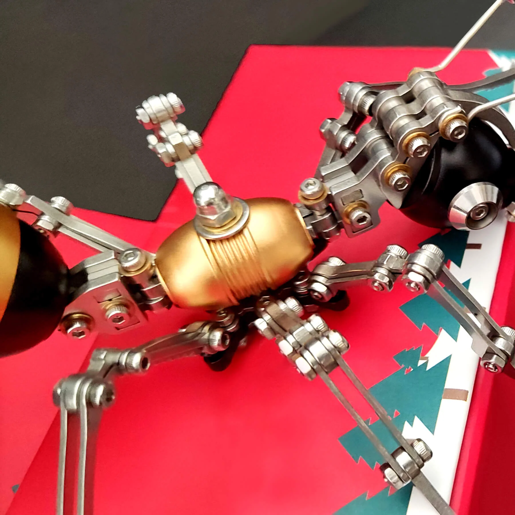 Ant Metal 3D Mechanical Puzzle Model Colorful Kit - Image 5