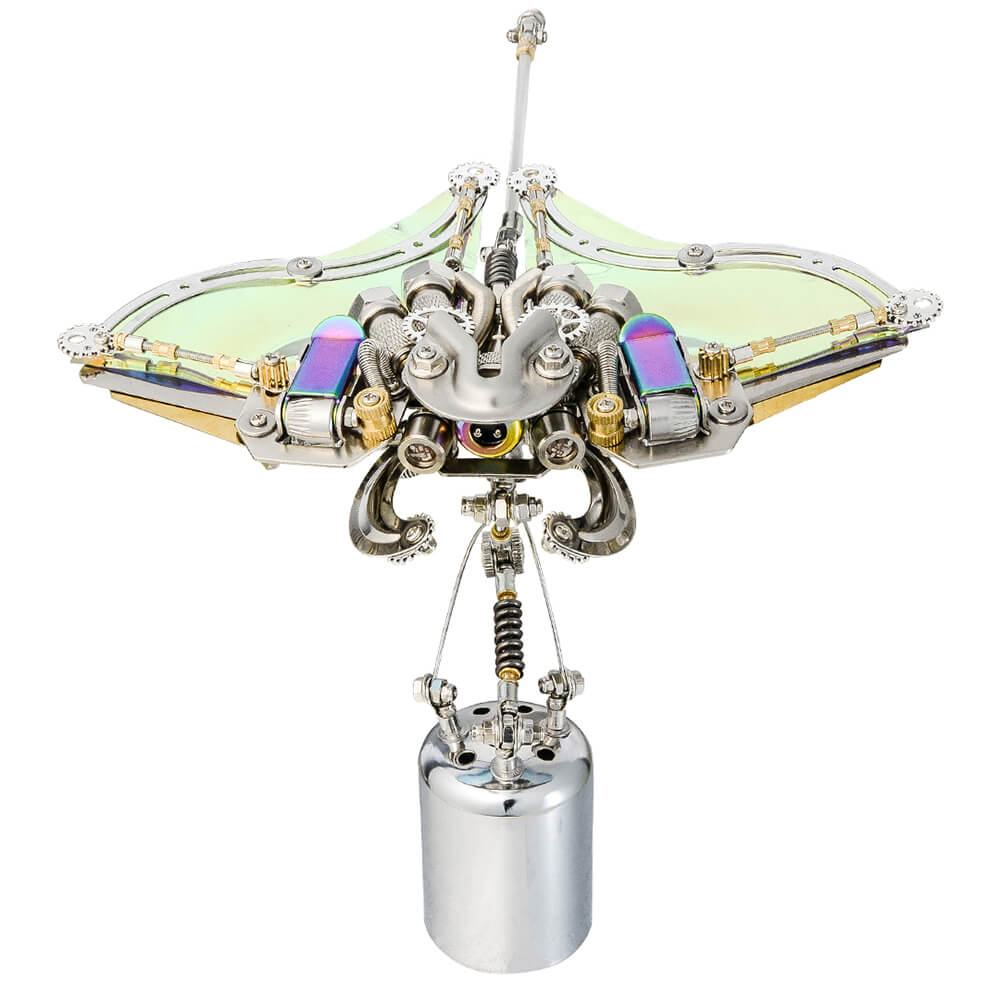 3D Mechanical Manta Ray Metal Puzzle Model Kit Ocean Series - Image 3