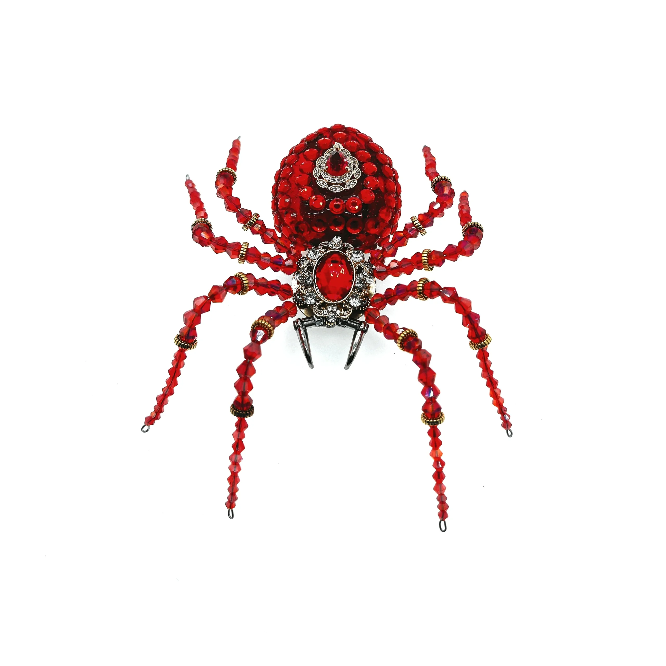 Steampunk Mechanical Crystal Spider 3D Metal Model Building Kit with Music Box - Image 9