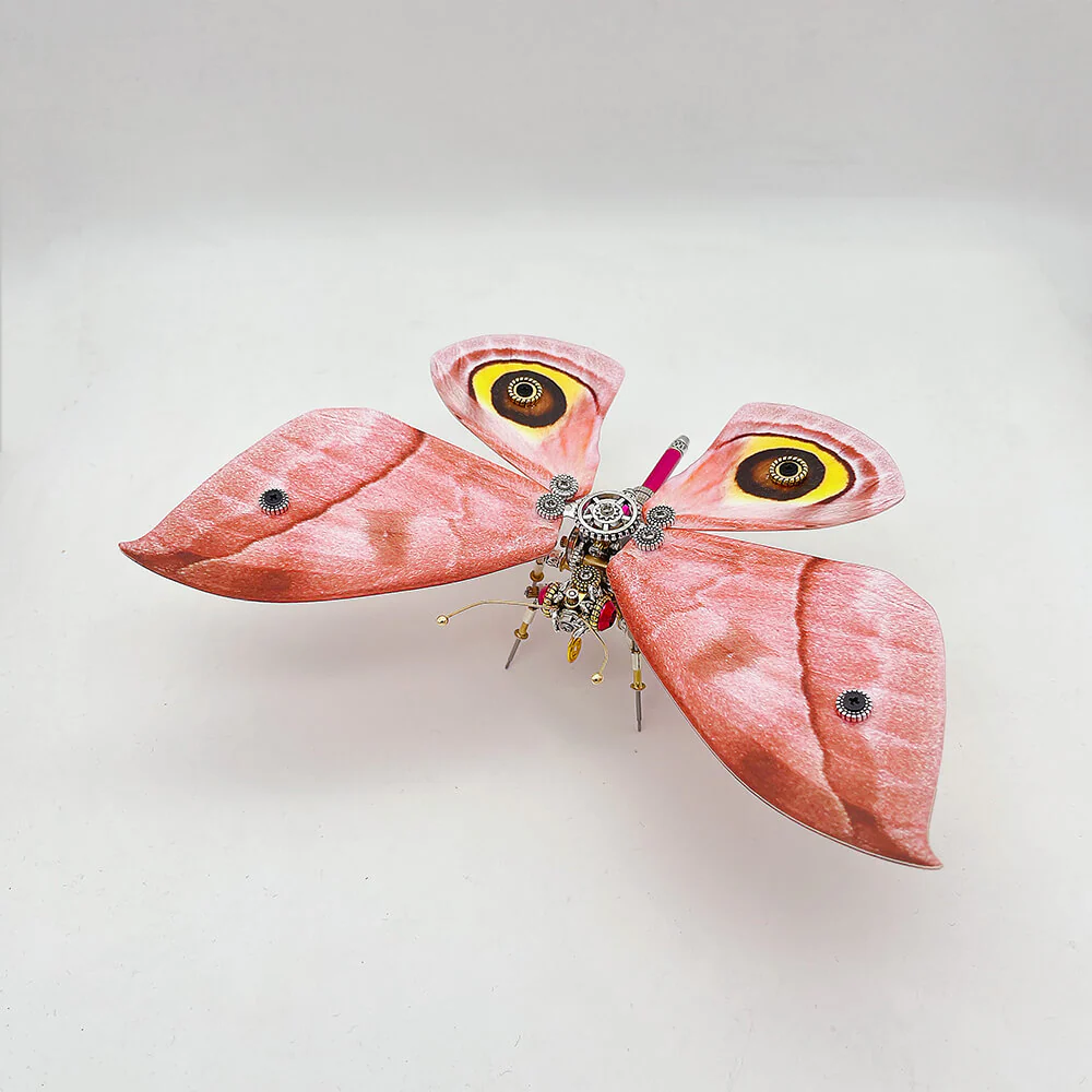 Steampunk butterfly Lyssa zampa 3D metal puzzle model kit for adults and kids - Image 2