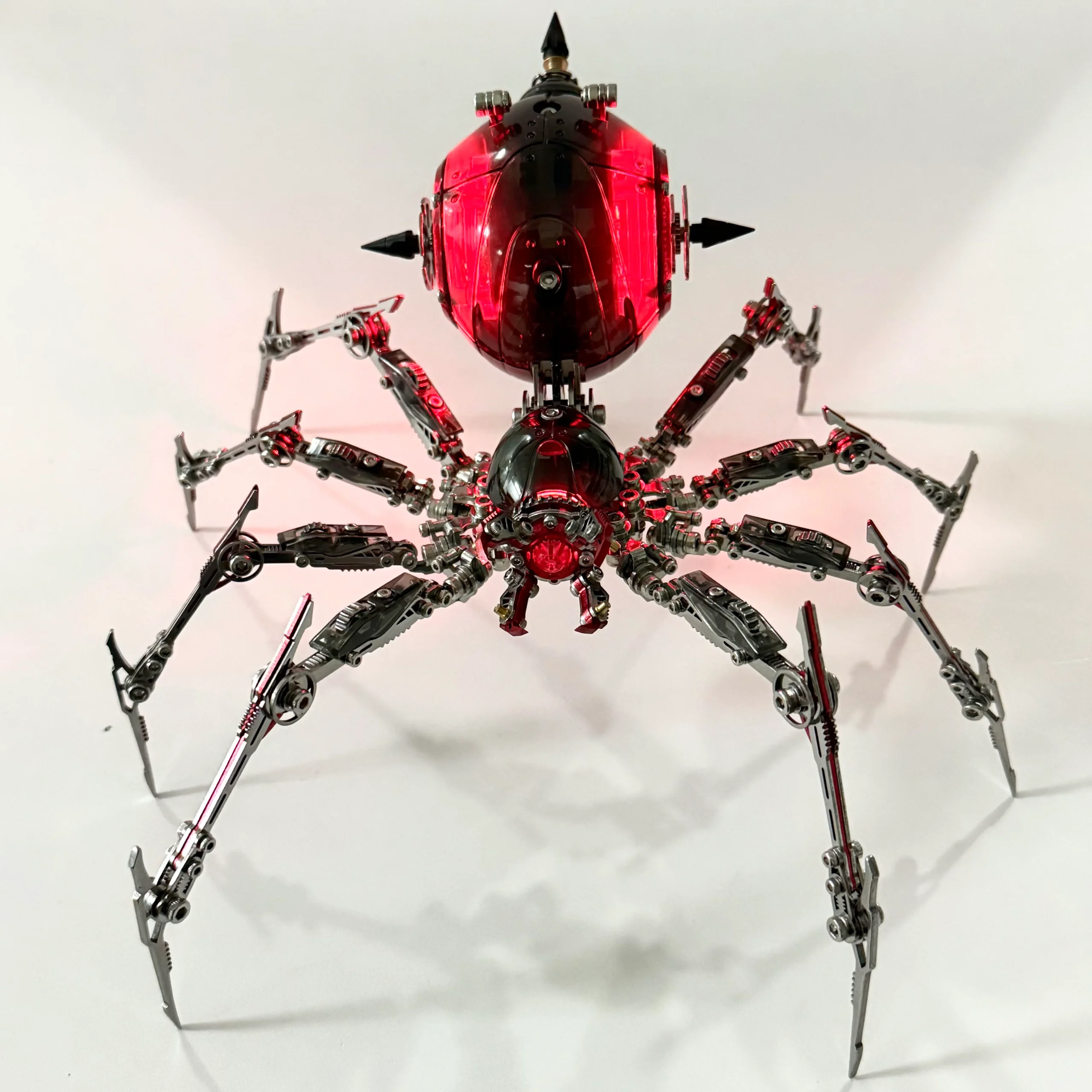 Metal Mechanical Black Battle Spider 3D Puzzle Model Kit for Adults - Image 10