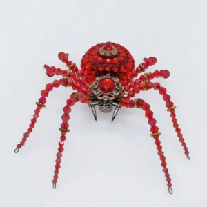 Steampunk Mechanical Crystal Spider 3D Metal Model Building Kit with Music Box