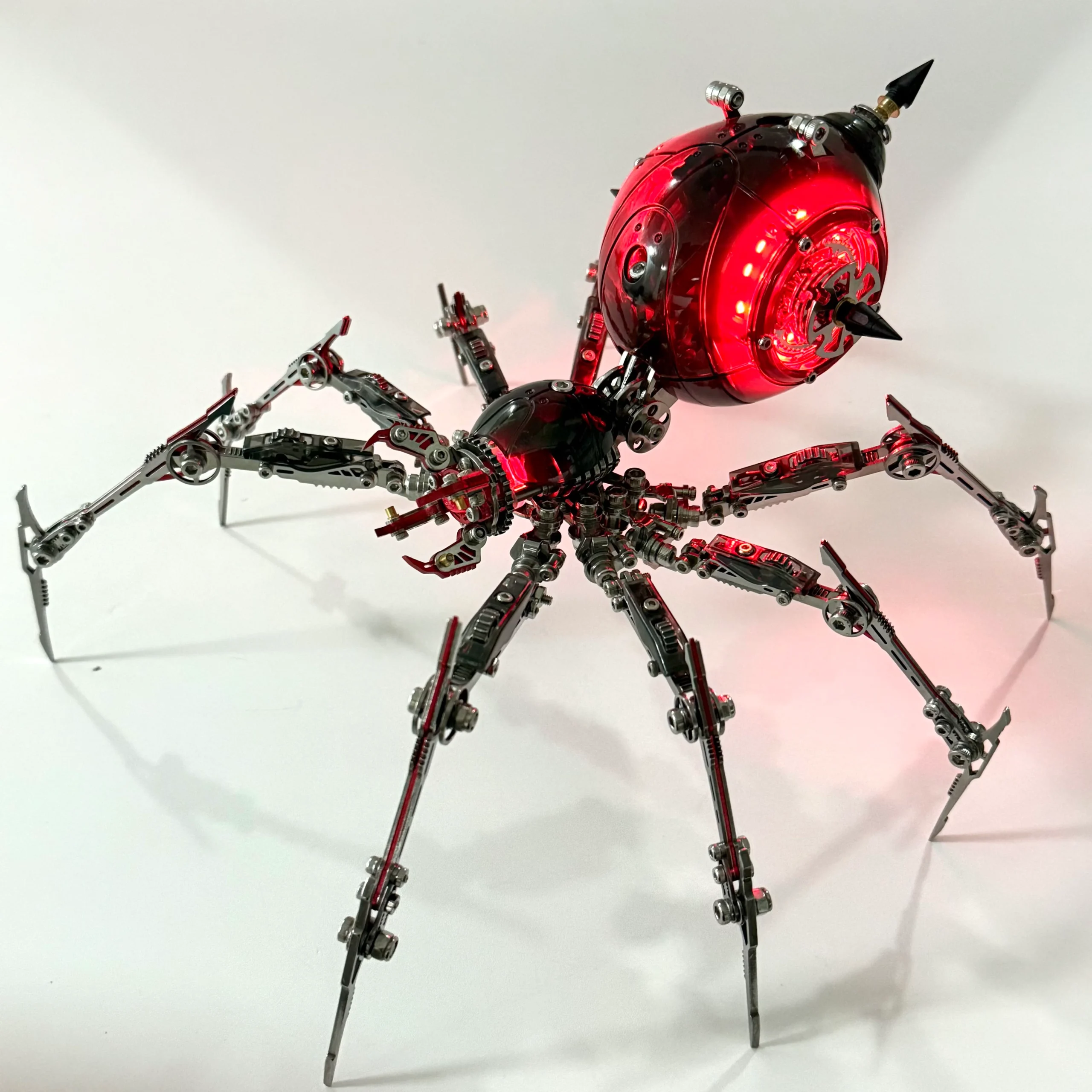 Metal Mechanical Black Battle Spider 3D Puzzle Model Kit for Adults - Image 3