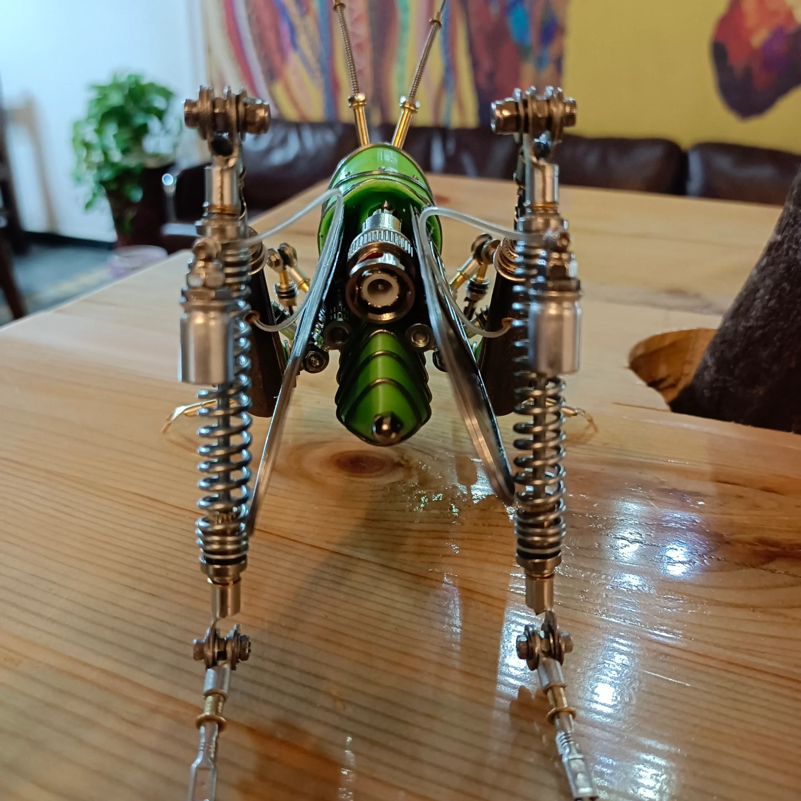 Steampunk 3D Locust Metal Model Decorative Gift - Image 6