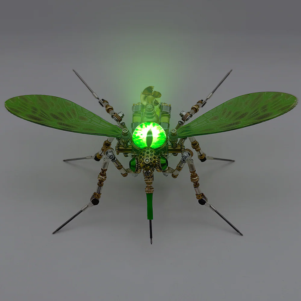 Steampunk 3D Metal Mechanical Bio-Mosquito Model Building - Image 2