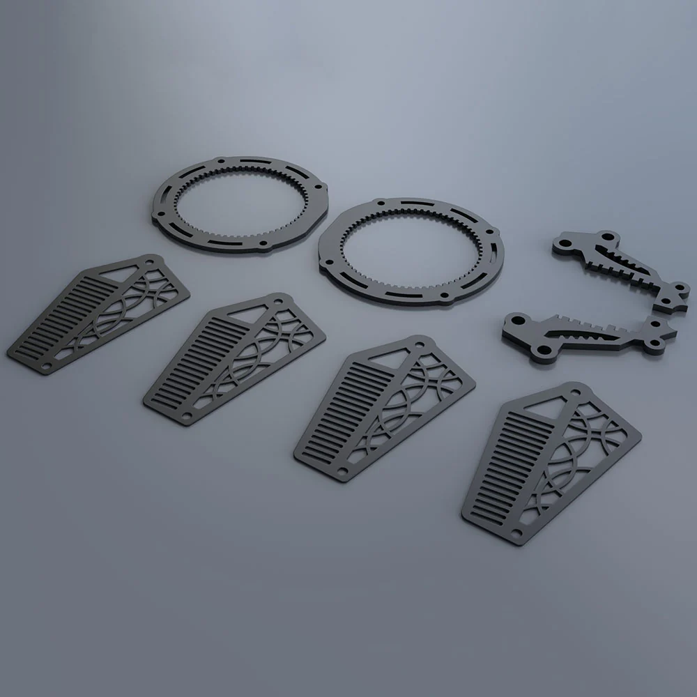 Mechanical Angelfish 3D Metal Puzzle Model Marine Life Series - Image 29