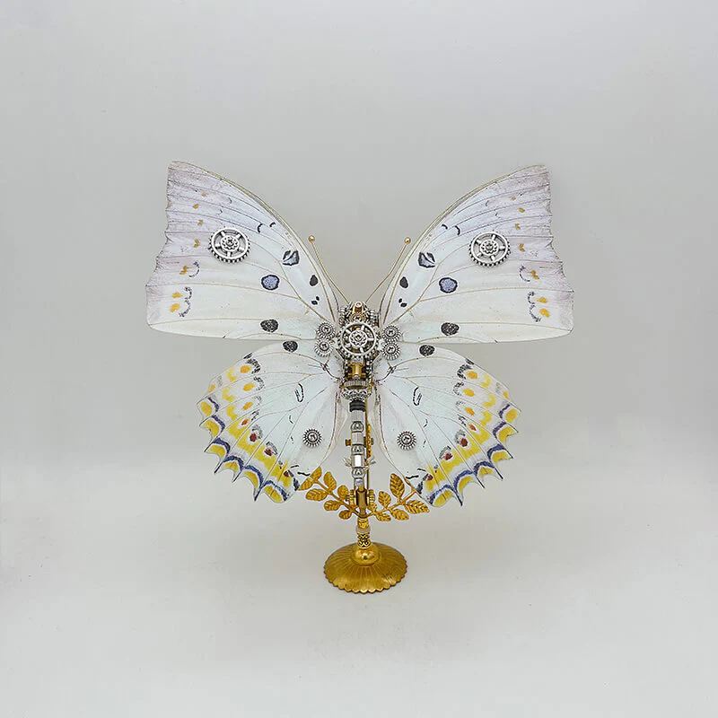 Steampunk Butterfly Jewelled Nawab 200PCS metal puzzle model kit - Image 11