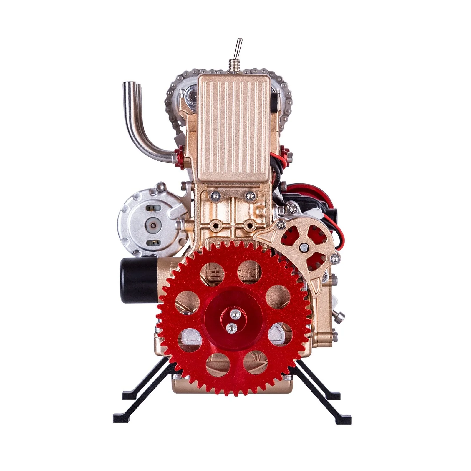 Teching 3D Assembly Adult 300+pcs Car Engine Model Toys Mini Inline 4 cylinders Engine Education - Image 10
