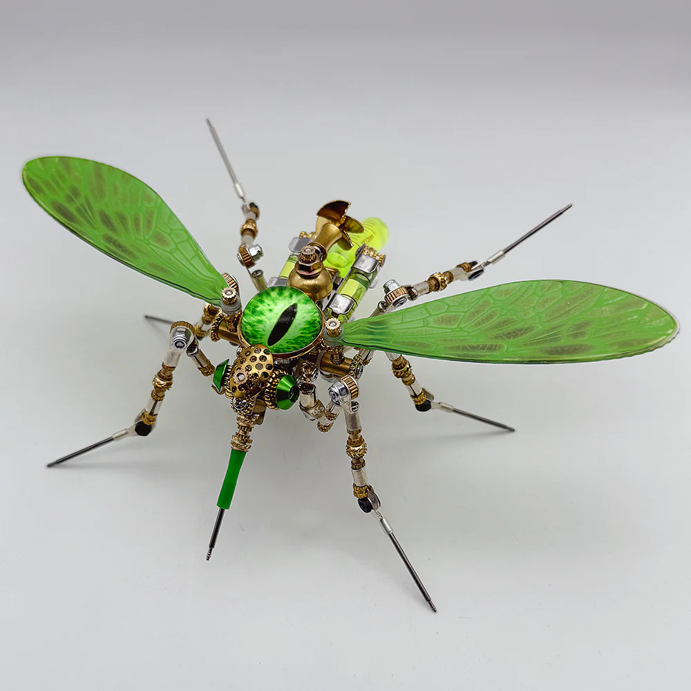 Steampunk 3D Metal Mechanical Bio-Mosquito Model Building - Image 3