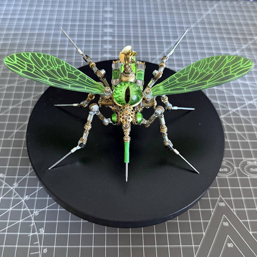 Steampunk 3D Metal Mechanical Bio-Mosquito Model Building - Image 14