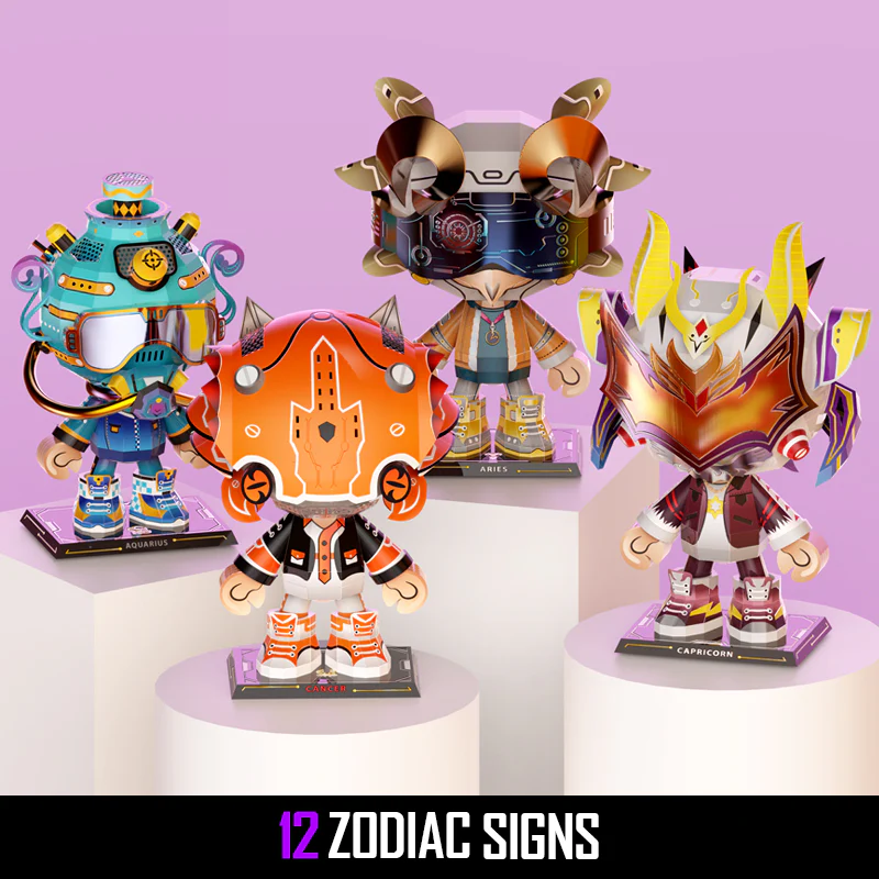 430PCS Aries 3D Metal Puzzle Model Kit DIY Gift - Image 6