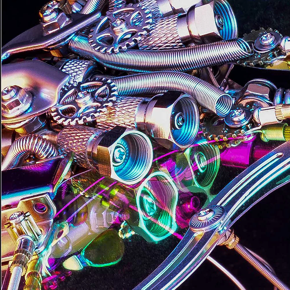 3D Mechanical Manta Ray Metal Puzzle Model Kit Ocean Series - Image 11