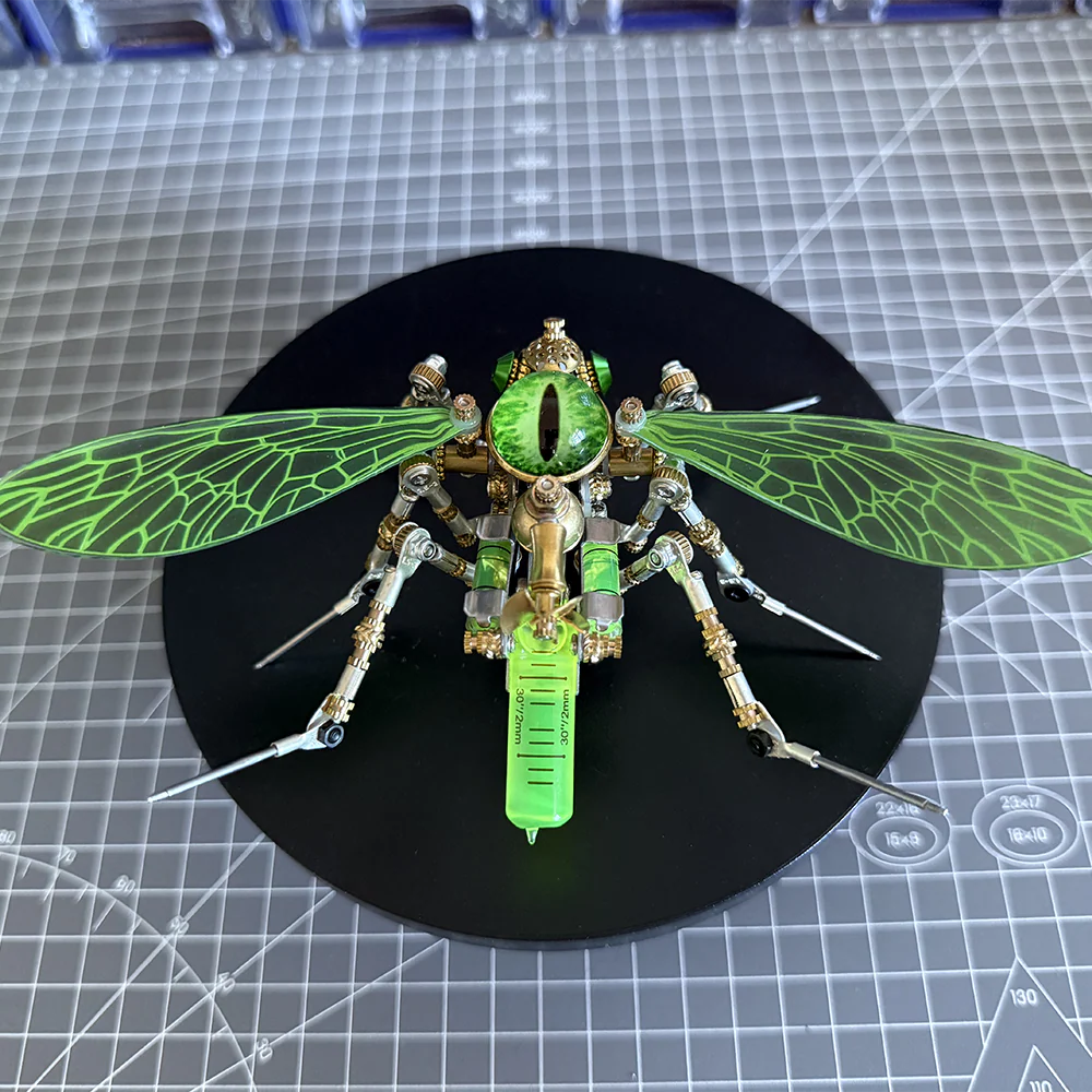 Steampunk 3D Metal Mechanical Bio-Mosquito Model Building - Image 10
