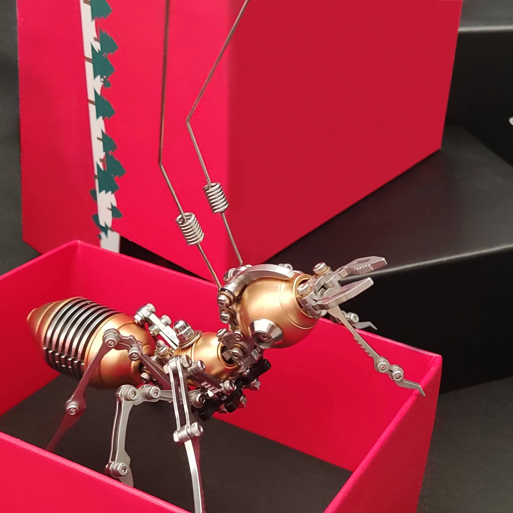 Ant Metal 3D Mechanical Puzzle Model Colorful Kit - Image 8