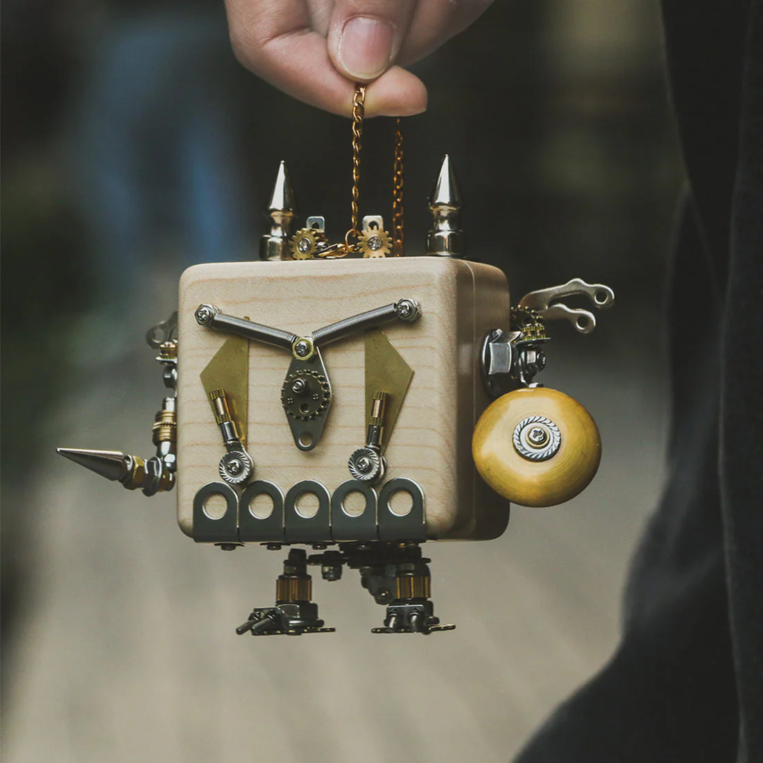 150PCS Metal And Mood DIY KIT Music Box Best Birthday Gift - Image 4