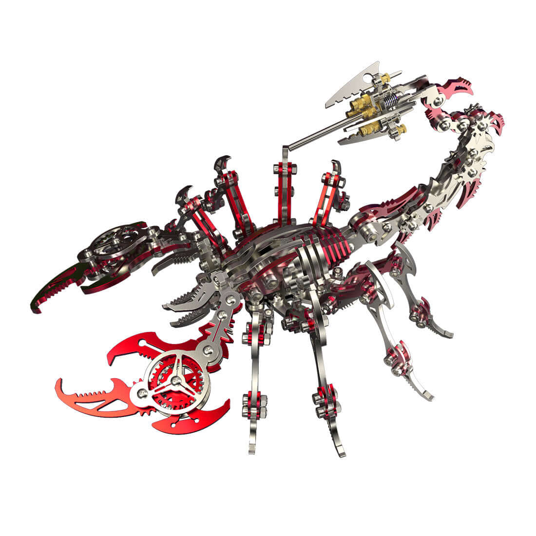 4PCS 3D Scorpion DIY Metal Puzzle Colorful Model Kit for Gifts and Decoration - Image 20