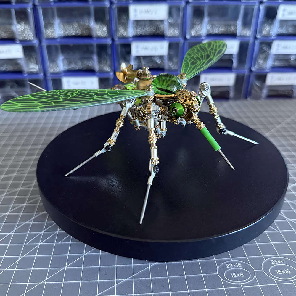 Steampunk 3D Metal Mechanical Bio-Mosquito Model Building - Image 8