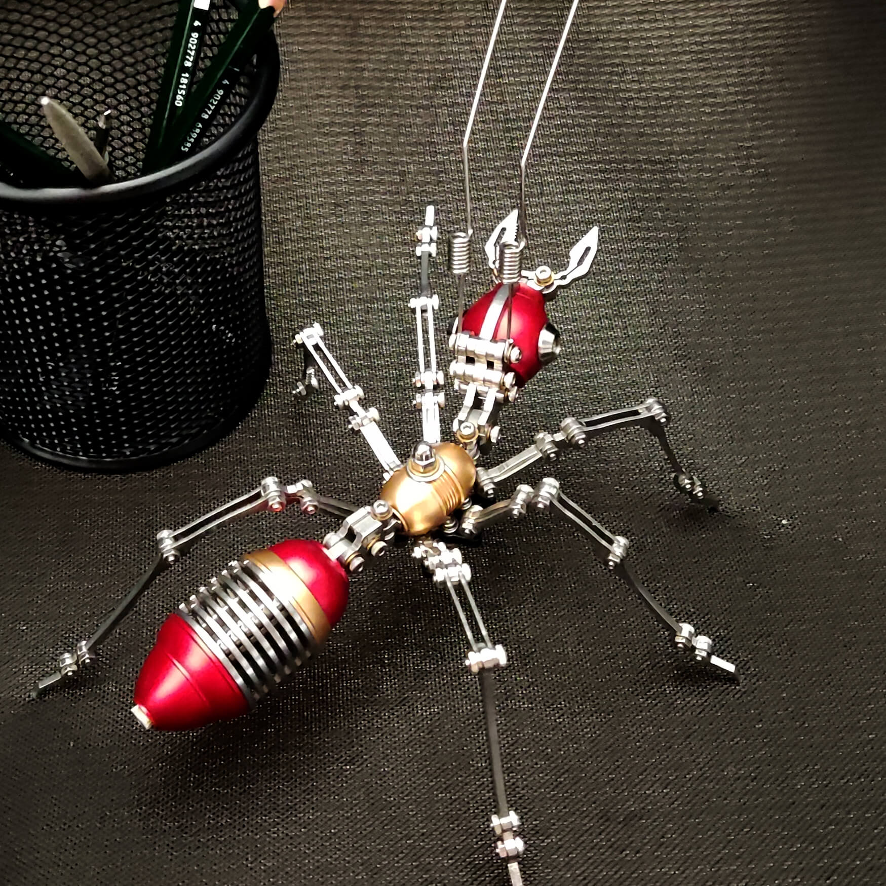 Ant Metal 3D Mechanical Puzzle Model Colorful Kit - Image 3