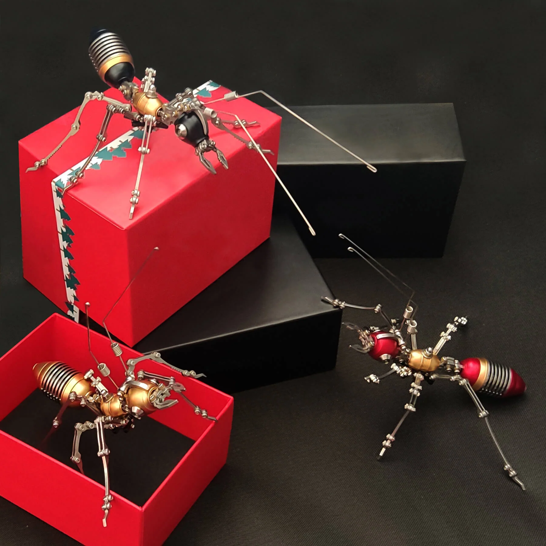 Ant Metal 3D Mechanical Puzzle Model Colorful Kit - Image 4