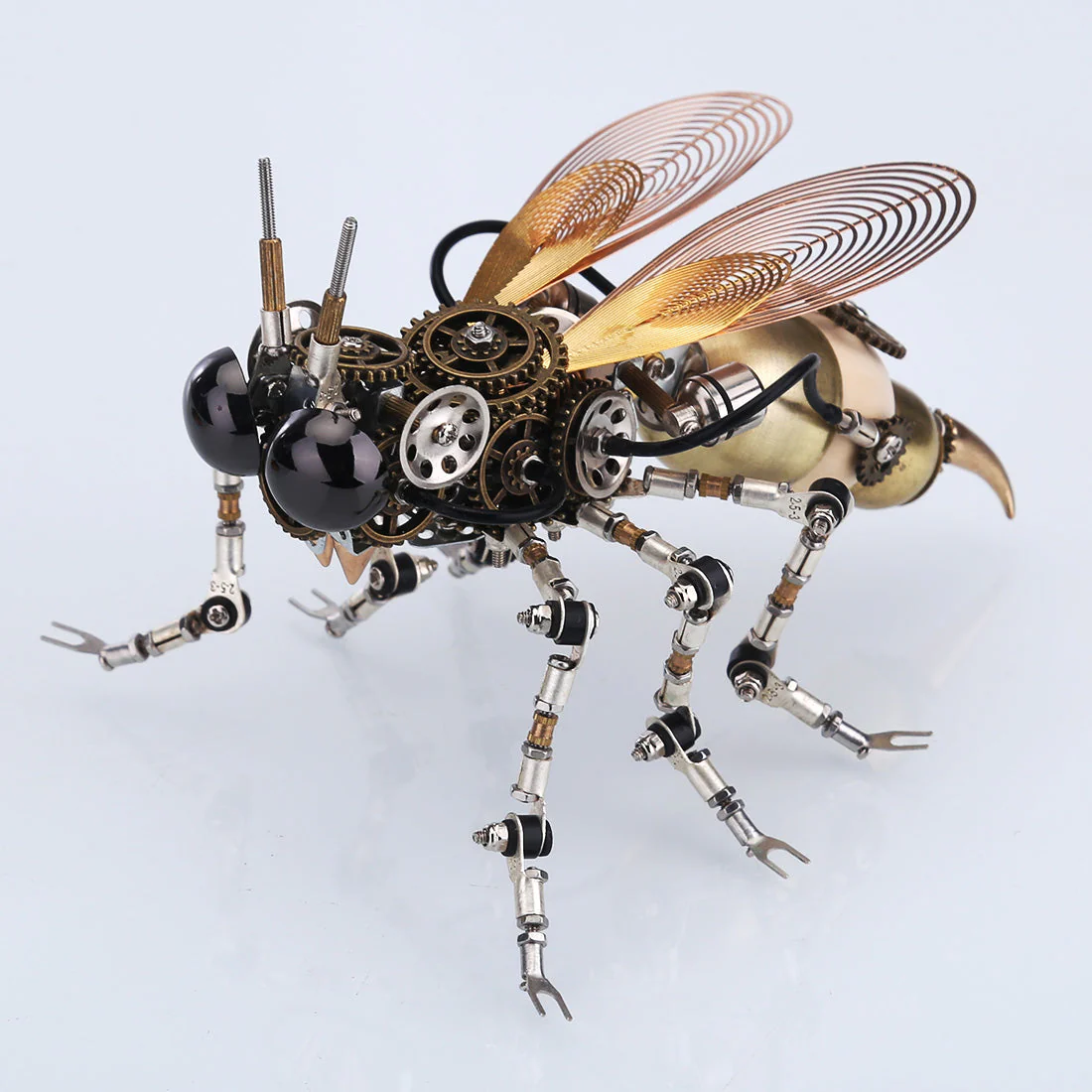 Steampunk Wasp 3D Multiple Scene Model Kit Puzzle with Base - Image 12