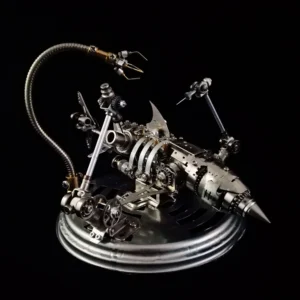 209PCS Steampunk 3D Deep Sea Behemoth Model Kit for Adults