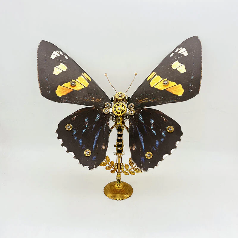 Steampunk butterfly (Papilio rumanzovia) 3D metal puzzle model kit for adult and kids - Image 7