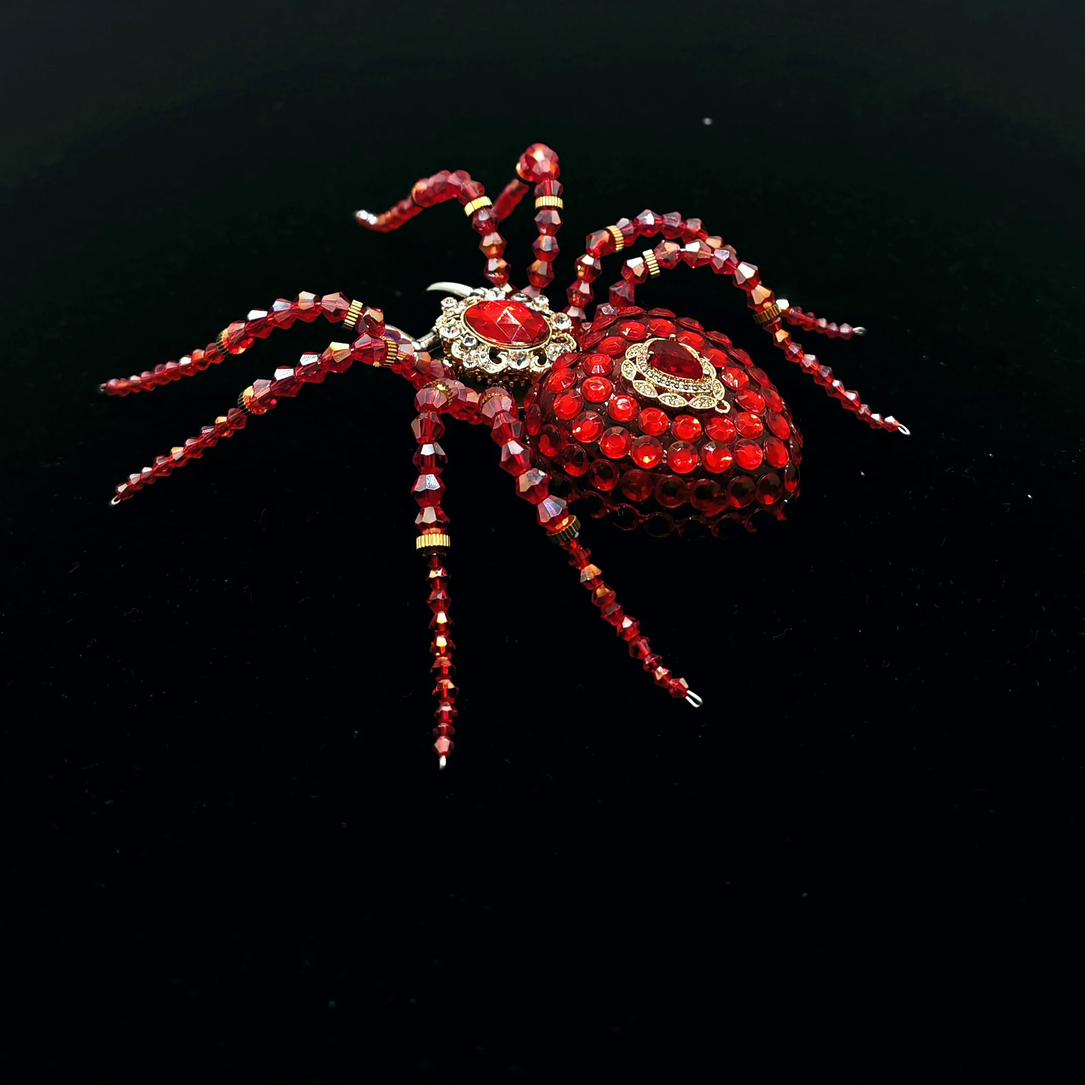 Steampunk Mechanical Crystal Spider 3D Metal Model Building Kit with Music Box - Image 3