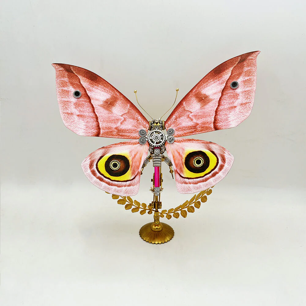 Steampunk butterfly Lyssa zampa 3D metal puzzle model kit for adults and kids - Image 6