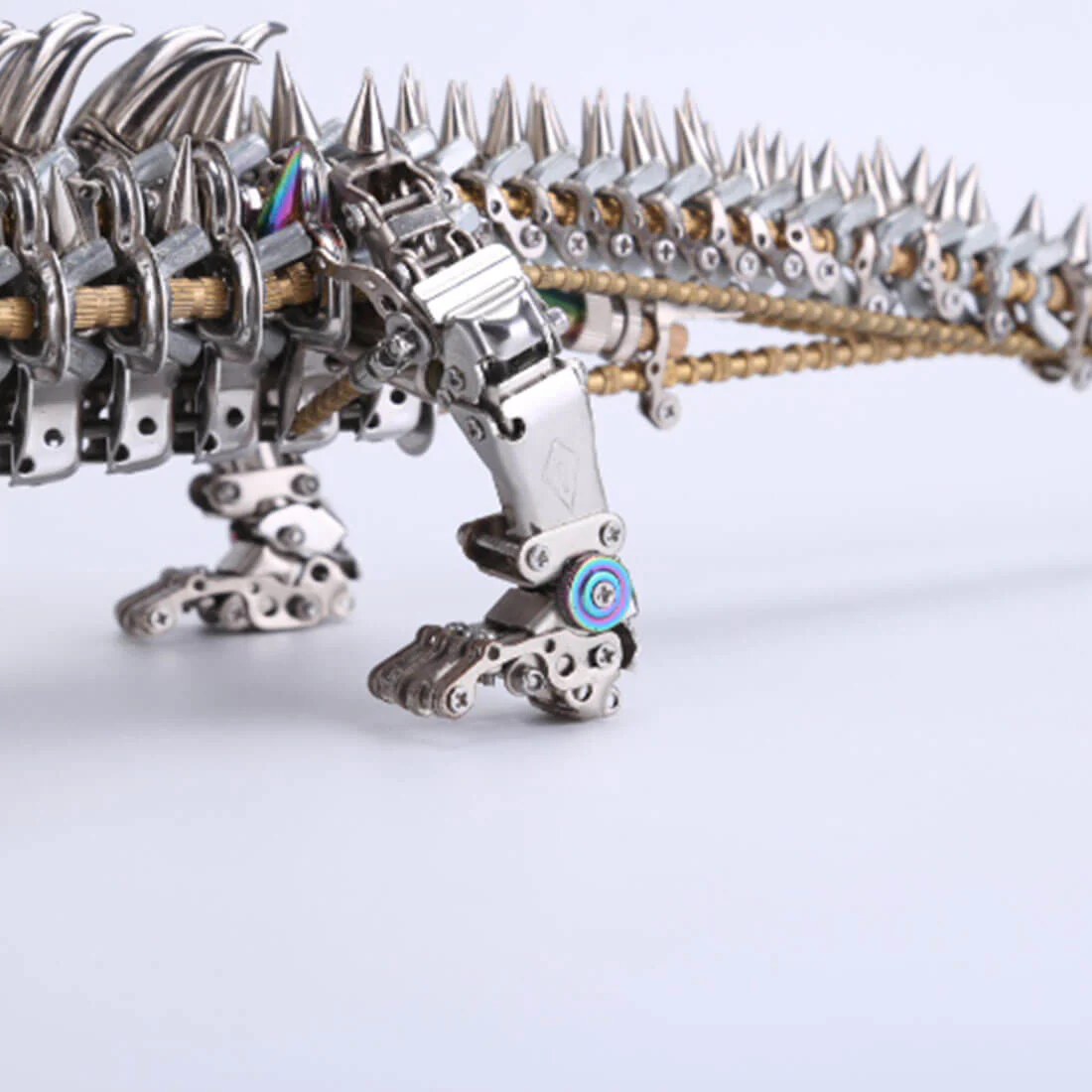 3D Crocodile Metal Puzzle 1500PCS Model Kit for Adults - Image 12