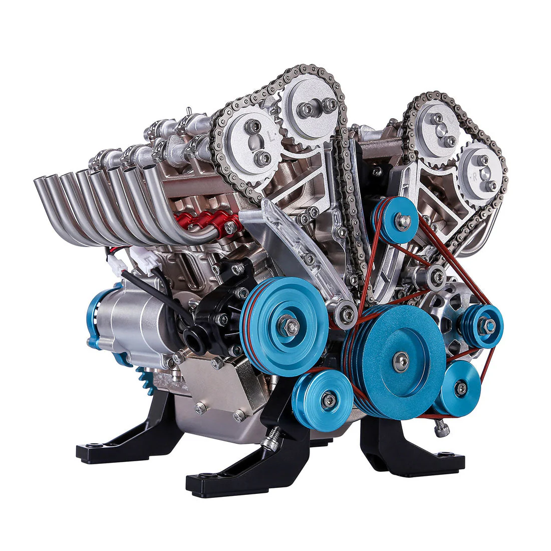 v8 engine 3d metal mechanical science experiment 500 piece model kit - Image 18