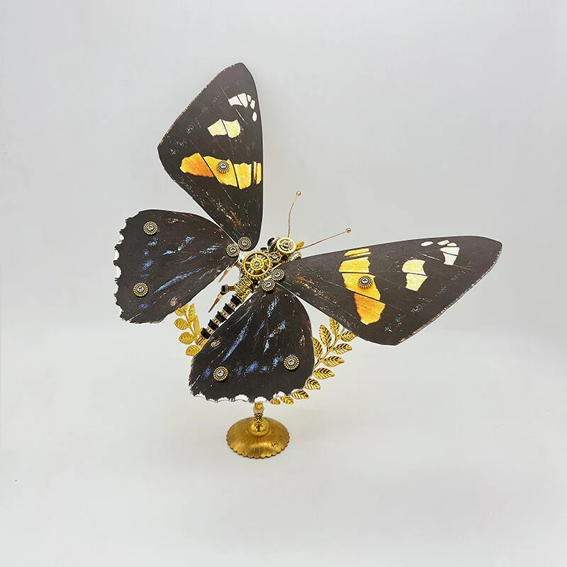 Steampunk butterfly (Papilio rumanzovia) 3D metal puzzle model kit for adult and kids - Image 8
