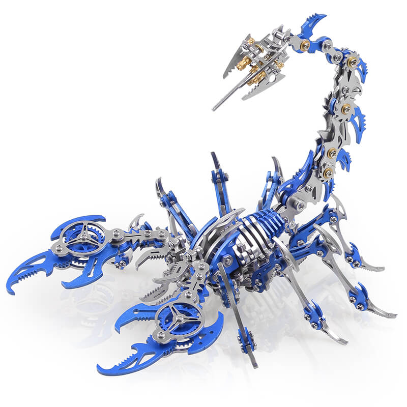3D Scorpion Metal Puzzle Colorful Model Kit for Gifts and Decoration - Image 3