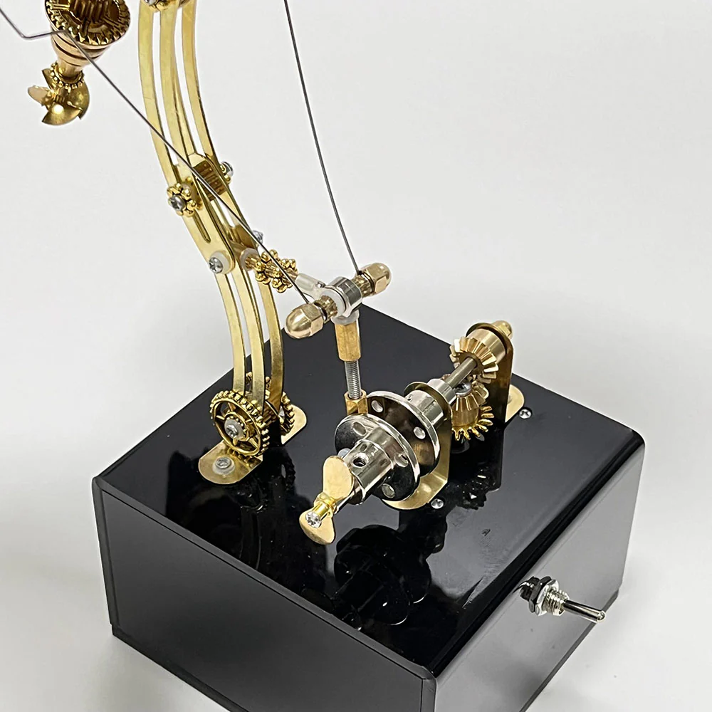 Steampunk Butterfly Mechanical 3D Metal Puzzle Model with Music Box for Gifts and Decor - Image 4