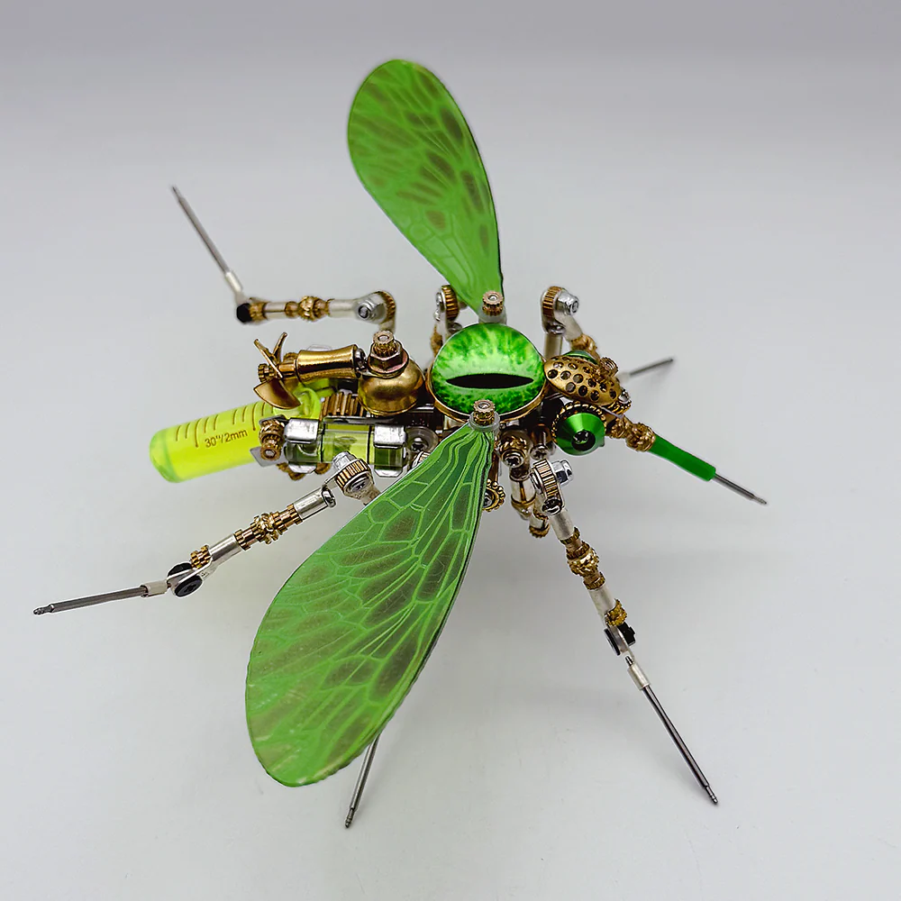 Steampunk 3D Metal Mechanical Bio-Mosquito Model Building - Image 4