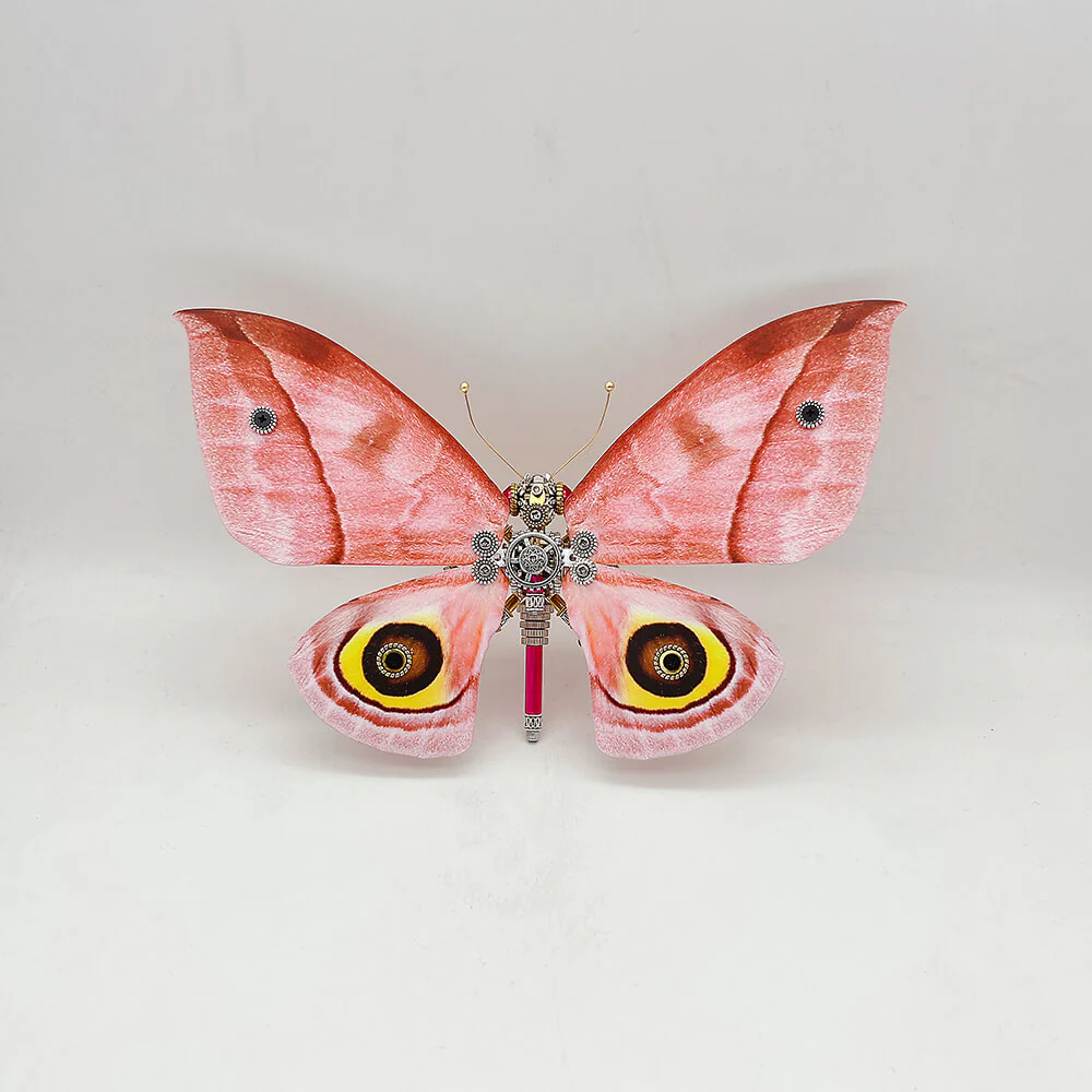 Steampunk butterfly Lyssa zampa 3D metal puzzle model kit for adults and kids - Image 3