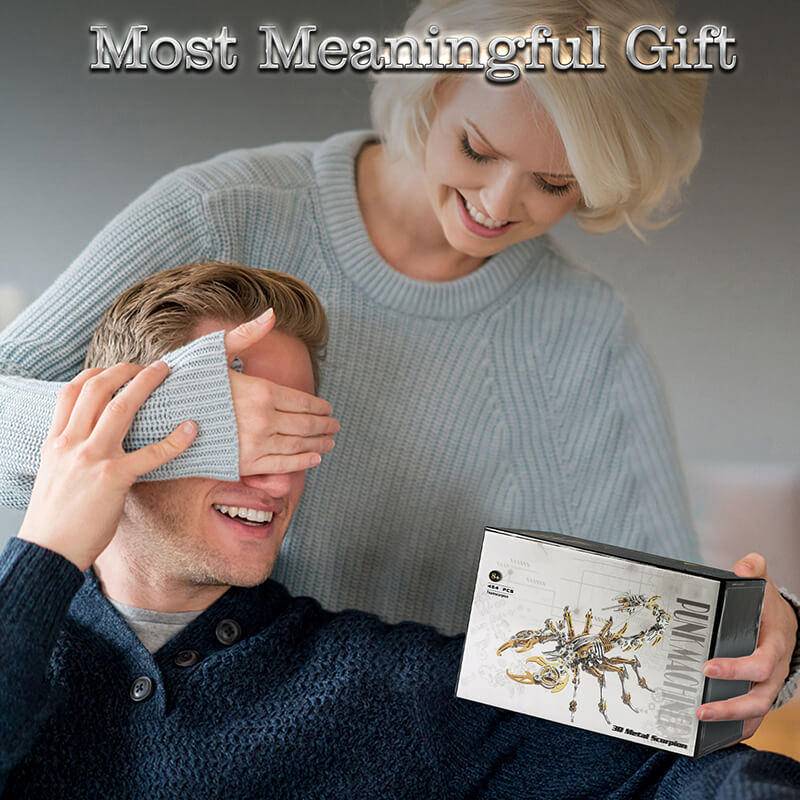 3D Scorpion Metal Puzzle Colorful Model Kit for Gifts and Decoration - Image 8