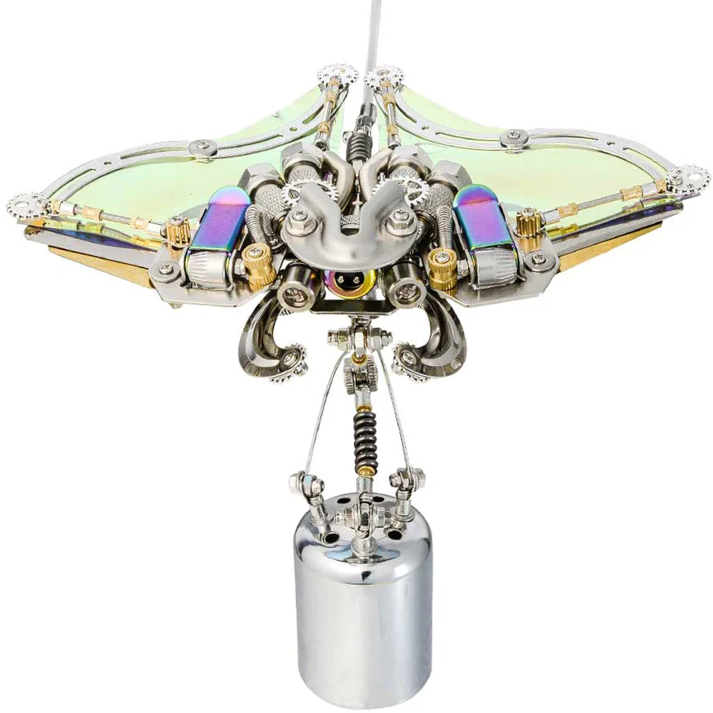 3D Mechanical Manta Ray Metal Puzzle Model Kit Ocean Series - Image 12