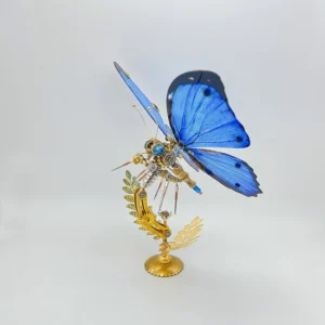Steampunk Butterfly Morphidae 3D metal puzzle model kit for adult and kids