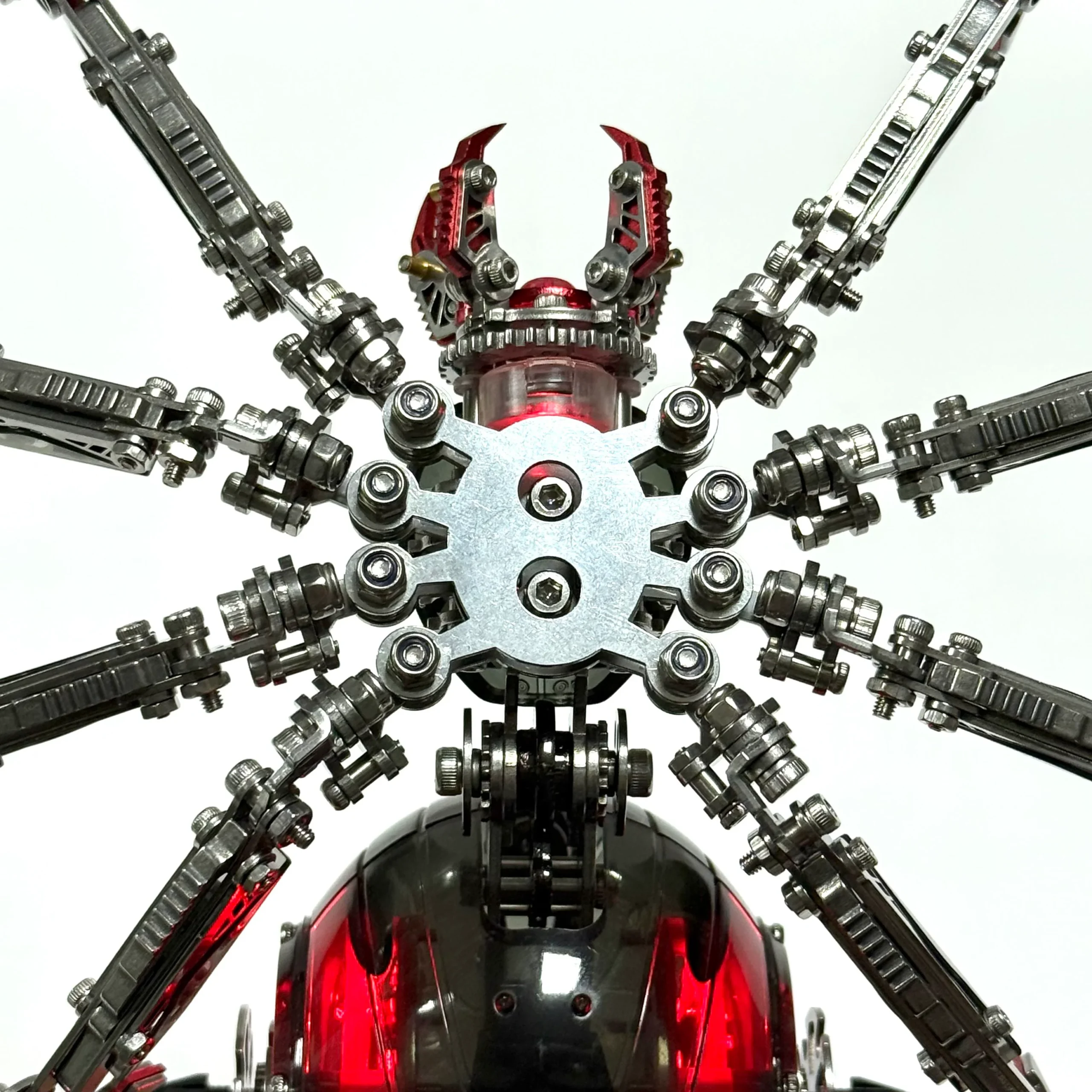 Metal Mechanical Black Battle Spider 3D Puzzle Model Kit for Adults - Image 30