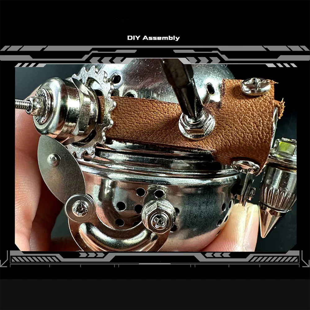 Steampunk Mechanical Owl Egg Puzzle Model Kit - Image 6