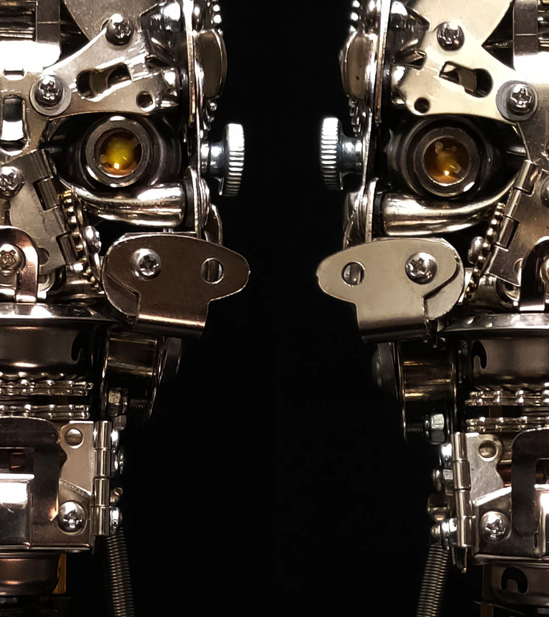 200PCS Steampunk Skull DIY 3D Metal Puzzle Model Kit with Base for Decoration and Gifts - Image 16