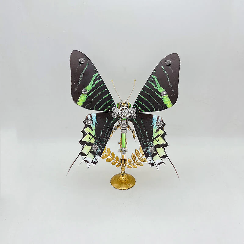 Steampunk butterfly Ideopsis similis 3D metal puzzle model kit for adults and kids - Image 6