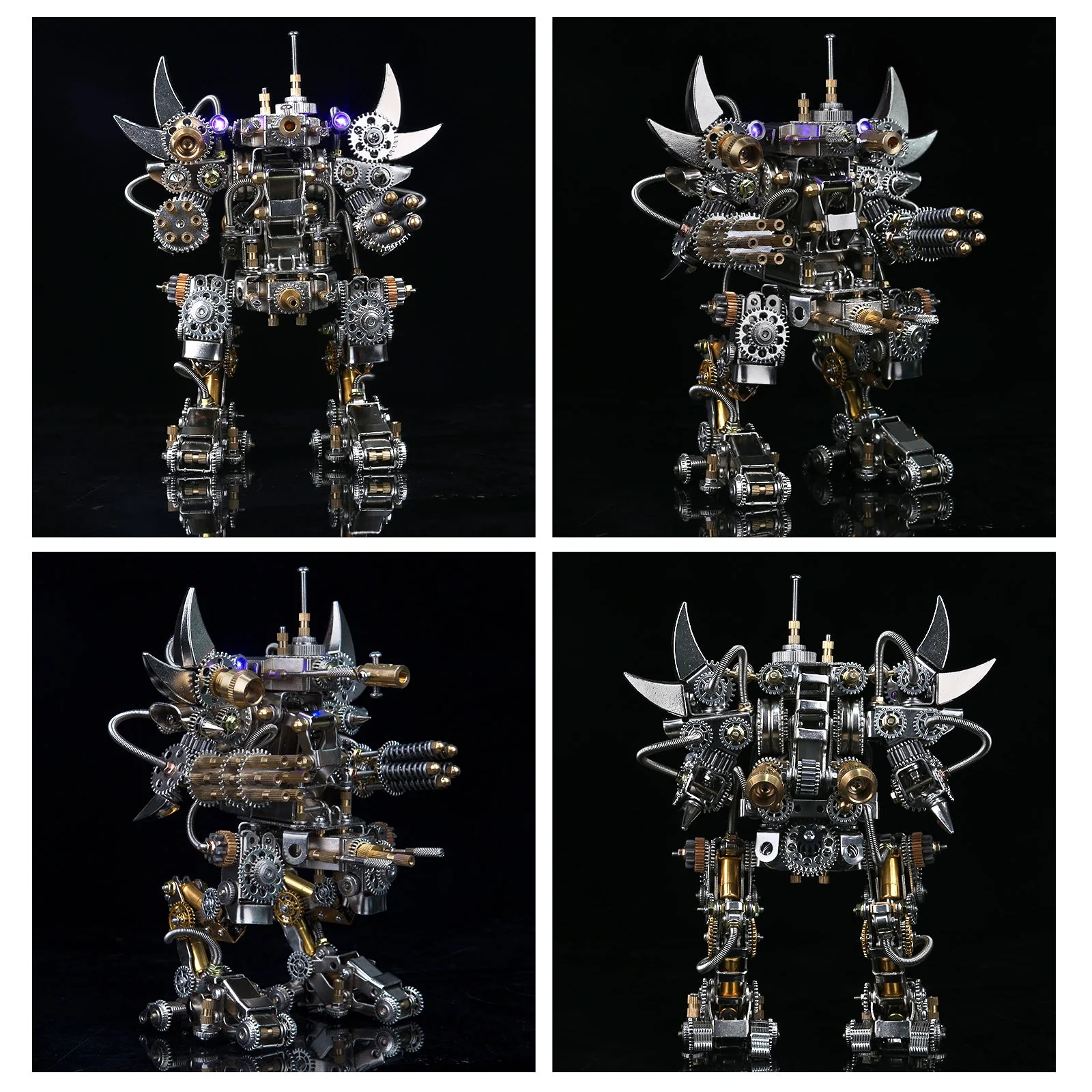 DIY 3D Metal Fighting Shooter Mecha Assembly Model Kit - Image 6